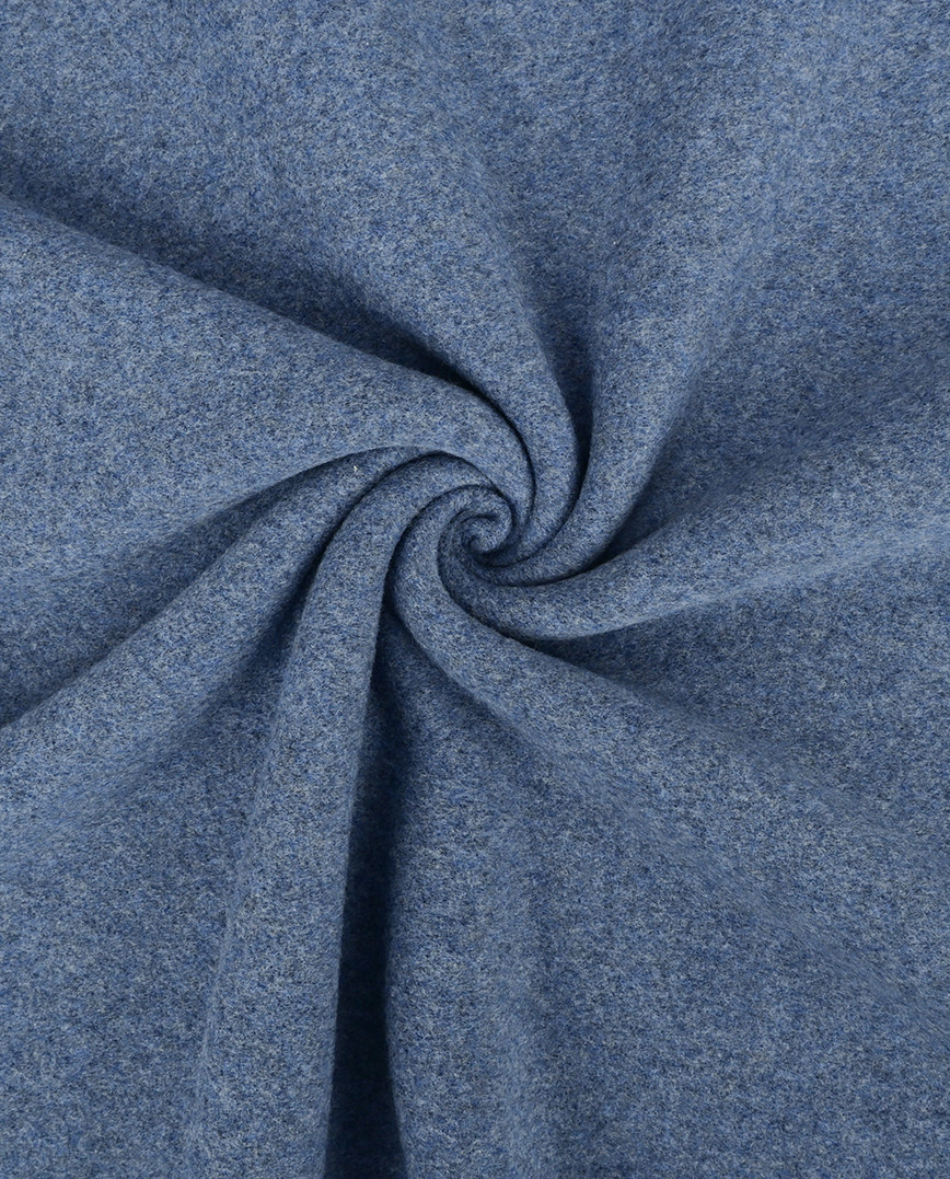 Bavlněný melírovaný dvojitý fleece