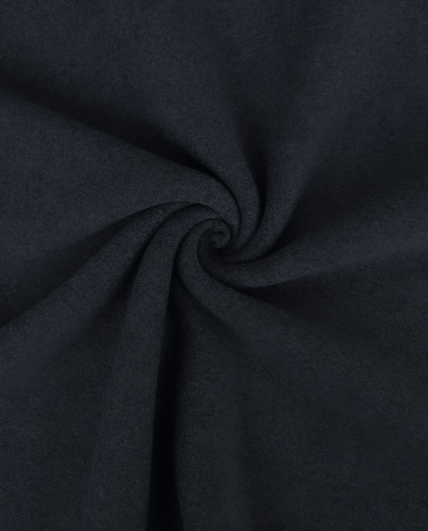 Bavlněný melírovaný dvojitý fleece