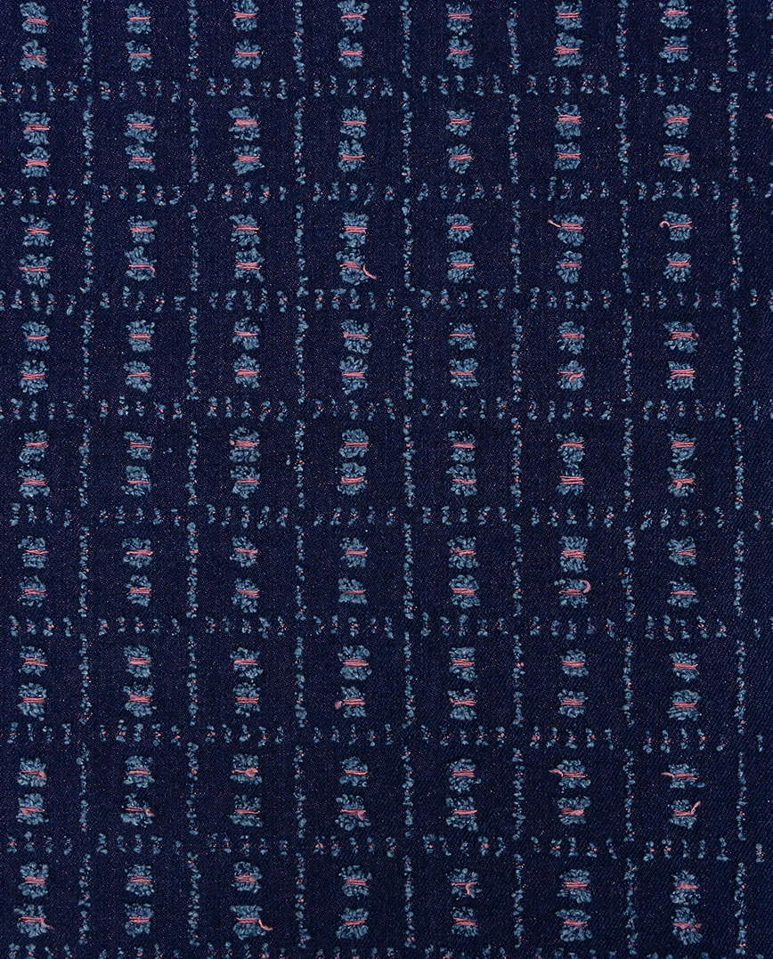 Strukturovaný denim