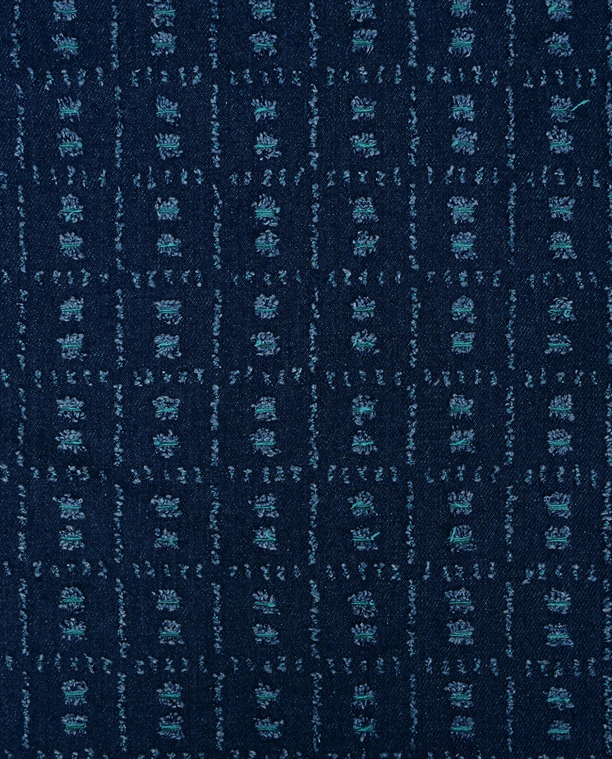 Strukturovaný denim