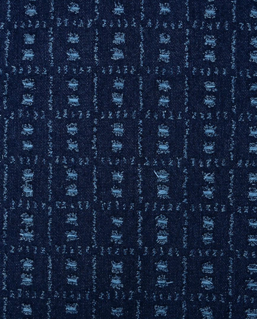 Strukturovaný denim