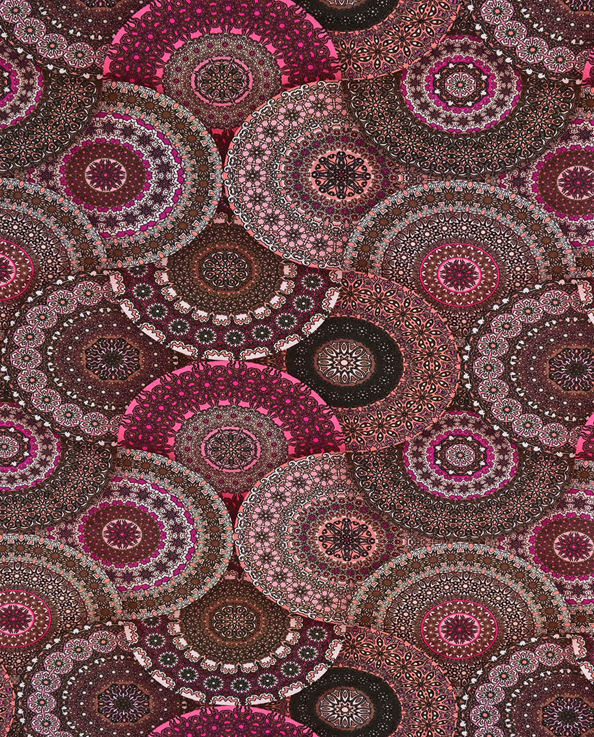 bambusový úplet mandala