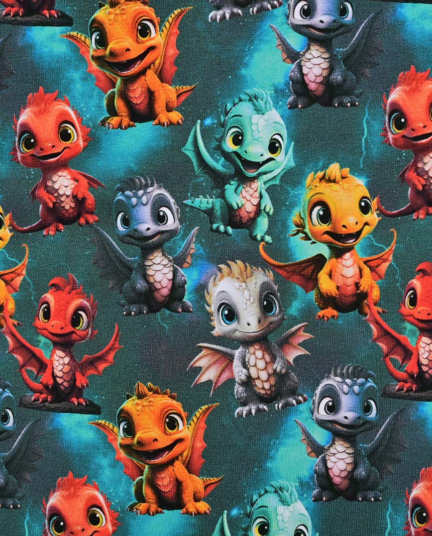 teplákovina dětský dinosaurus