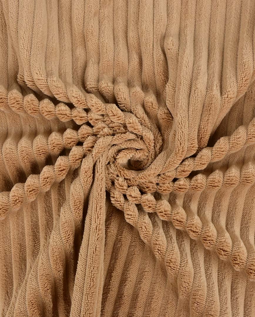 Žebrovaný fleece