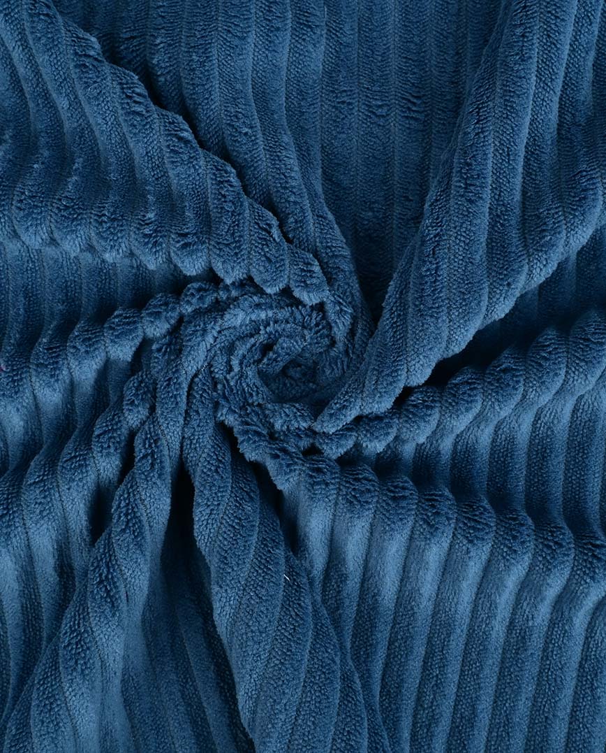 Žebrovaný fleece