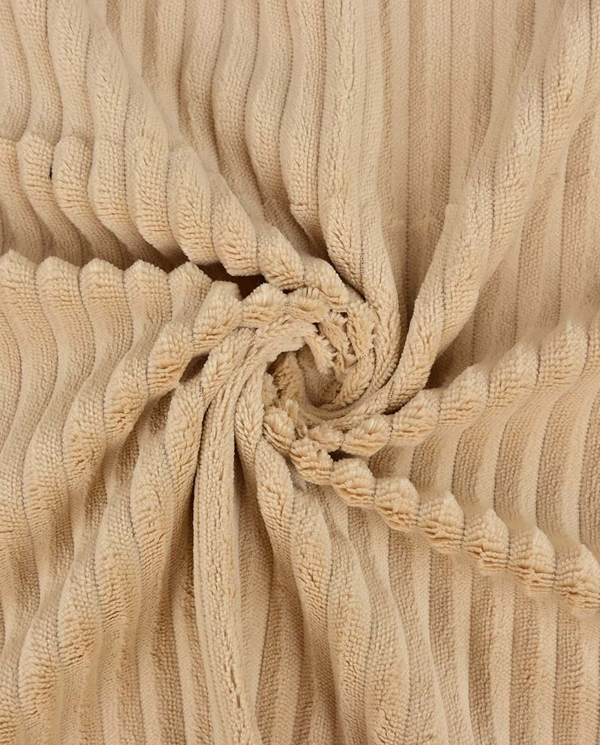 Žebrovaný fleece