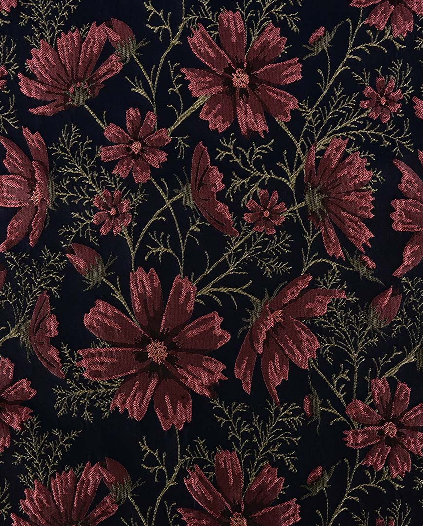 Žakár květiny